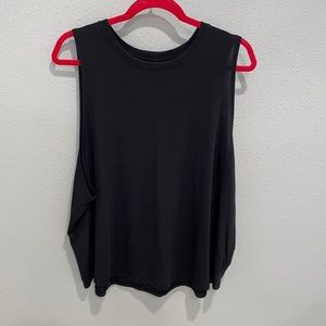 Athleta black tank.